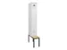 locker met bank,voor scheiding van kleding,HxBxD 2120x300x815mm,1vak
