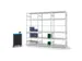 rayonnage modulaire,rayonnage départ,HxlxP 2500x1060x635mm