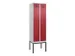locker voor scheiding van kleding,HxBxD 2120x600x500mm,2vak