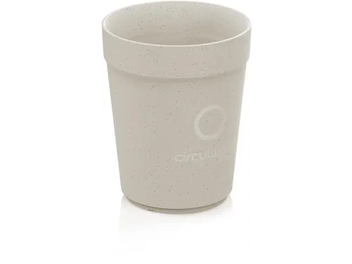 Circulware beker 300 ml PP beige, pak 24 stuks