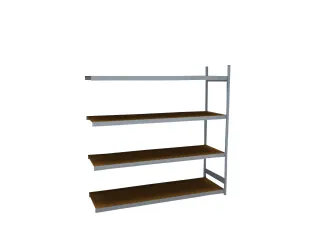 breedvakstelling,aanbouwveld,HxBxD 2500x2520x835mm,vakl. 350kg - 1