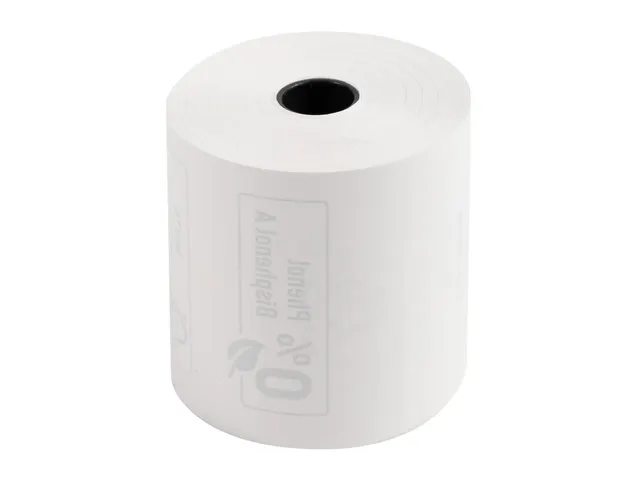 Bobine pour tickets de caisse et carte bancaire 57x60mm - 44m - 1 pli