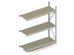 Breedvakstelling Aanbouwveld Hxbxd 2200x1851x650mm 3 Houten Legborden