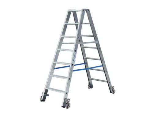 Verrijdbare Boktrap Aluminium L 1 79M 2X7Treden