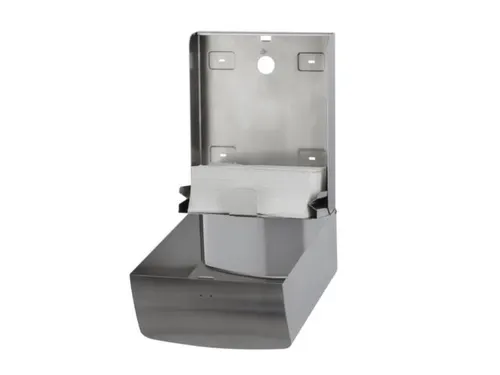 handdoekdispenser,HxBxD 333x265x141mm,v. 600doeken,behuizing RVS