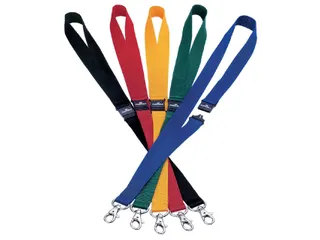 Textielkoord Durable 8137 met karabijnhaak donkerblauw - 3