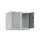 opzetkast,v. locker,2vak.,vak B 300mm,HxBxD 500x600x500mm,cilinderslot