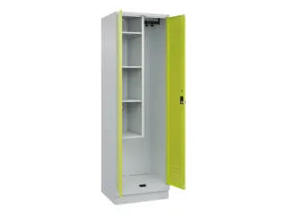 schoonmaakkast,HxBxD 1950x600x500mm,links 4vakken - 2