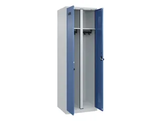 locker voor scheiding van kleding,HxBxD 1850x600x500mm,2vak - 1
