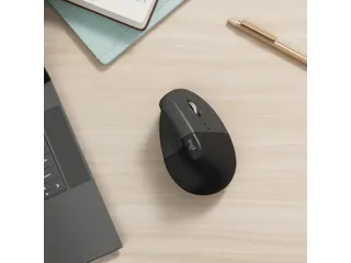 Logitech Lift Verticale Draadloze Ergonomische Muis Rechts Zwart - 5