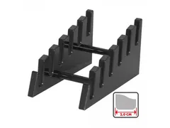 CaterChef Snijbladen standaard voor 6 bladen HDPE Zwart