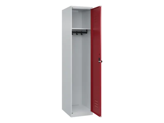 locker,HxBxD 1850x400x500mm,1vak,vak B 400mm,draaigrendel