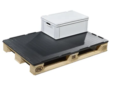 herbruikbare palletafdekking,LxB 1200x800mm,ABS,m. antisliprand