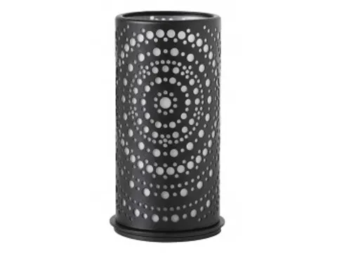 Kaarsenhouder Billy Black 140x75 4 stuks