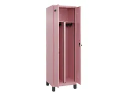 PBM-locker,HxBxD 1950x600x500mm,2vak,vak B 300mm,draaigrendel