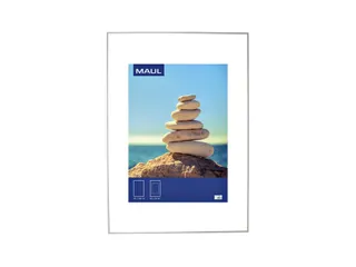 Fotolijst MAUL design 70x100cm aluminium frame zilver - 1