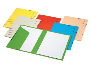 Elastomap Jalema Secolor folio rood karton - 2