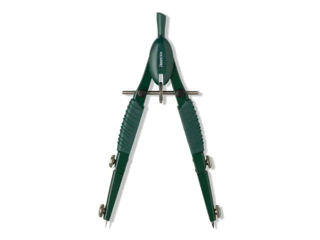 Compas à réglage rapide Aristo Topline Mystic green