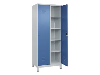 wasgoedverdeelkast,HxBxD 1950x800x500mm,vak B 400mm,cilinderslot - 2