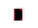 Cahier de notes Bantex noir/rouge A6 ligné 70g 96 feuilles