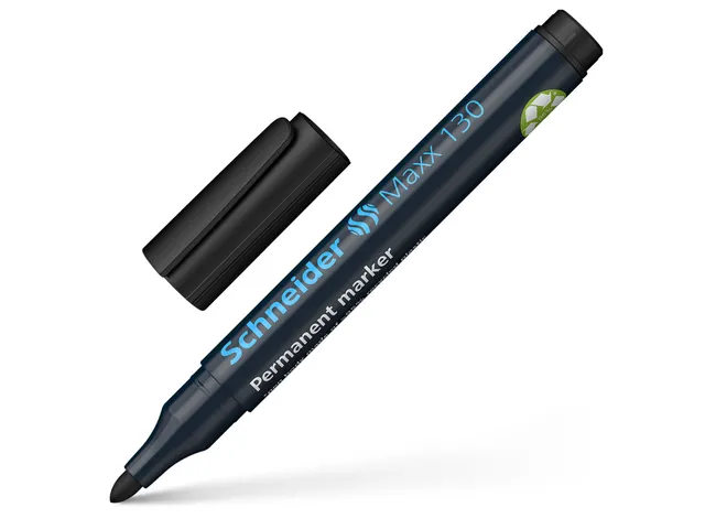 Viltstift Schneider Maxx 130 Rond Zwart 1-3mm