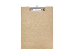 Klembordmap MAULbalance A4 staand sterk 3mm karton met houtstructuur