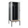 PBM-locker met bank,HxBxD 2120x800x815mm,2vak,vak B 400mm