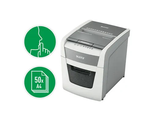 Papiervernietiger Leitz IQ Auto+ Small Office 50X P4 snippers 4x28mm
