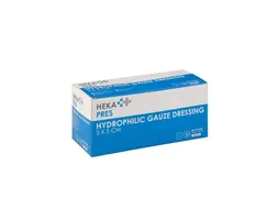 Hydrofiel gaaskompres Hekapres 5x5 steriel