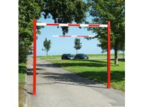 Doorrijdbegrenzer Star Doorrijdhoogte 2.8x10m Stalen Paal Aluminium