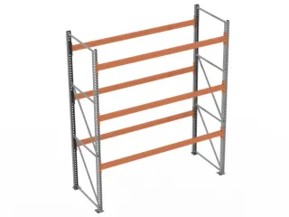 palletstelling,grondveld,HxBxD 3300x2870x1100mm,vakl. 2380kg - 2