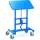 Materiaalstandaards 3285 250kg 750x450mm Ral5007 Hoogte 655x1025mm
