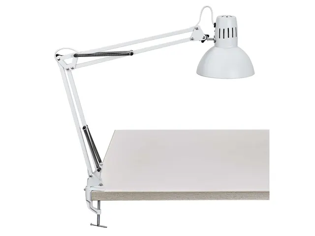 Bureaulamp MAUL Study tafelklem excl.LED lamp E27 wit