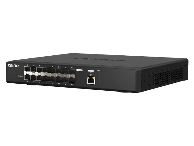 16x 25GbE SFP28, 1x 10GbE RJ45, Web Managed, 100-240VAC, 50/60 Hz, 43.