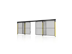 Kit Porte Pour Porte Coulissante Double Battant H Porte Maxi 2300Mm