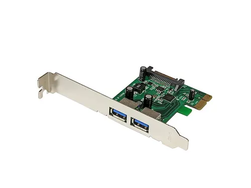 2-Poorts PCI Express SuperSpeed USB 3.0 Adapterkaart met UASP