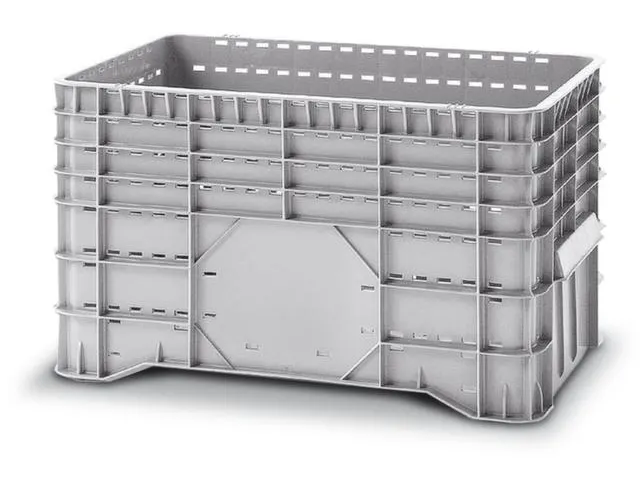 Maxi-Container 300 Liter HxLxB 580x640x1040mm Pe Grijs