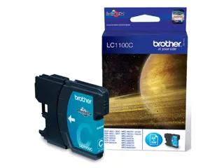 Inktcartridge Brother LC-1100C blauw - 2