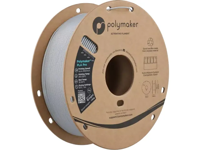 Filament PLA PRO 1,75mm HS Tough Metal Silver 1kg