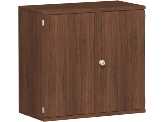 kantoorkast,HxBxD 770x800x430mm,decor romp noten,decor front noten - 2