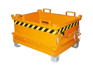 mini-bodemklepcontainer,HxLxB 625x800x1000mm,0,24m³,inrijbeugel,staal - 4