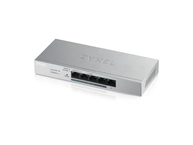 GS1200-5HP v2 - 5-Port Web Managed PoE Gigabit Switch