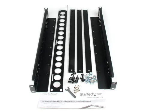1U Universal Server Rack Rails 19 inch