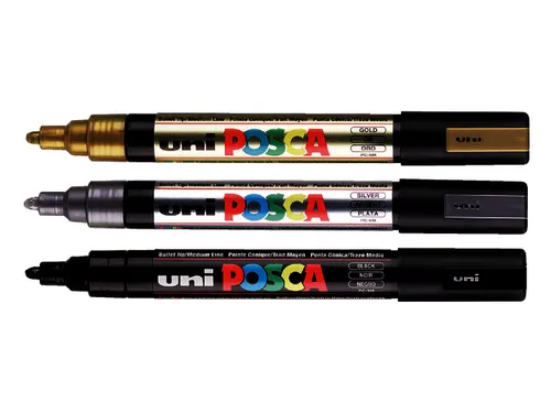 Verfstift Posca PC5M Medium Punt 1,8-2,5mm Goud