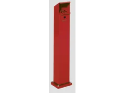 Asbakstaander Vierkant Staalplaat 2 liter 1150x180x150mm Overkapping