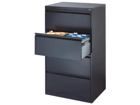 hangmappenkast,HxBxD 1357x787x590mm,4hangmappenframes,twee banen