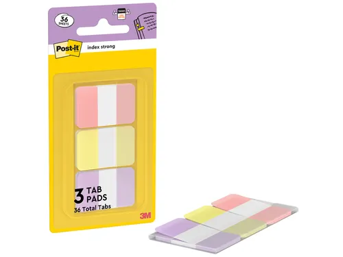 Indextabs Post-it 686-3SUN 25.4x38.1mm Strong