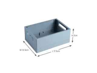 Sigma home vouwkrat 1,7L blauw 27x17x10,5cm - 2