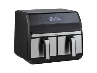 Airfryer Inventum 2x4l 1700w zwart rvs - 5