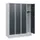 schoollocker,HxBxD 1630x1200x500mm,4vak,vak B 300mm,cil.-slot,sokkel